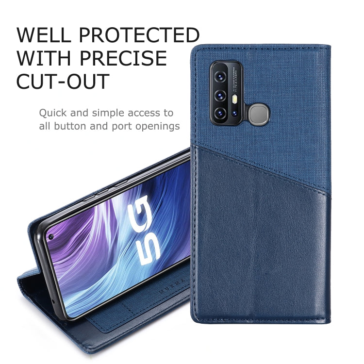 For Vivo Z6 MUXMA MX109 Horizontal Flip Leather Case with Holder & Card Slot & Wallet