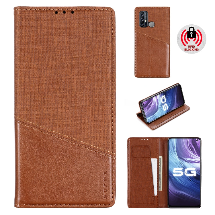 For Vivo Z6 MUXMA MX109 Horizontal Flip Leather Case with Holder & Card Slot & Wallet