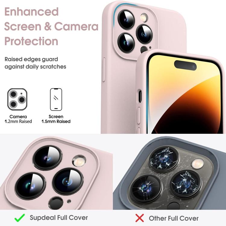 For iPhone 17 Pro Max Microfiber Liquid Silicone Shockproof Phone Case
