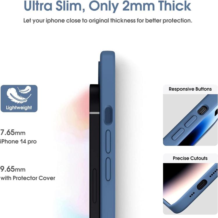 For iPhone 17 Microfiber Liquid Silicone Shockproof Phone Case