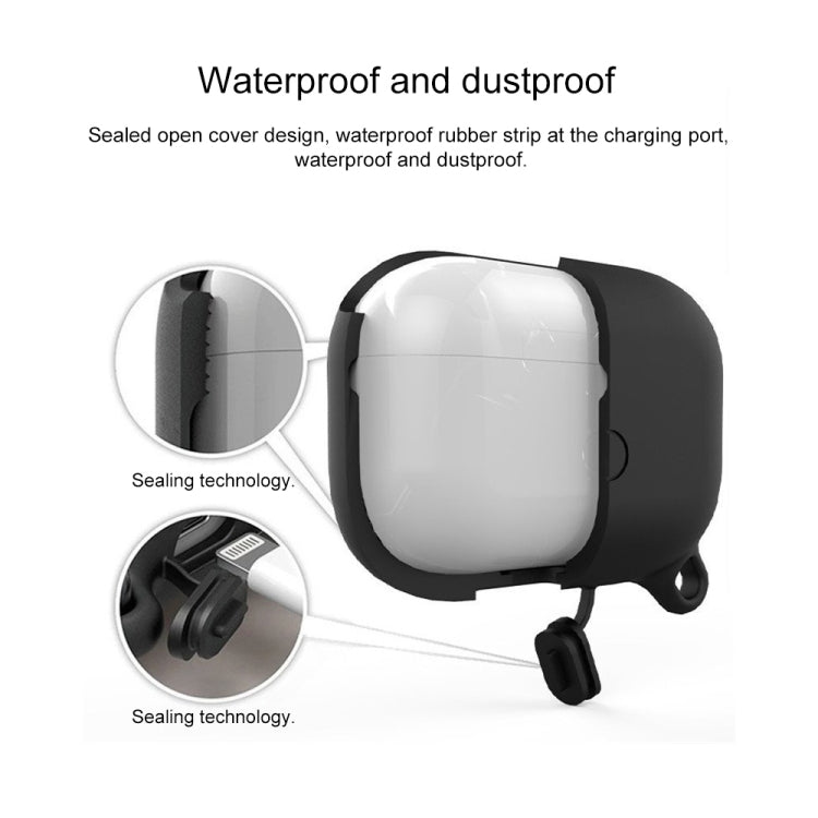 For Airpods Pro Waterproof Wireless Earphone Protective Case with Hook