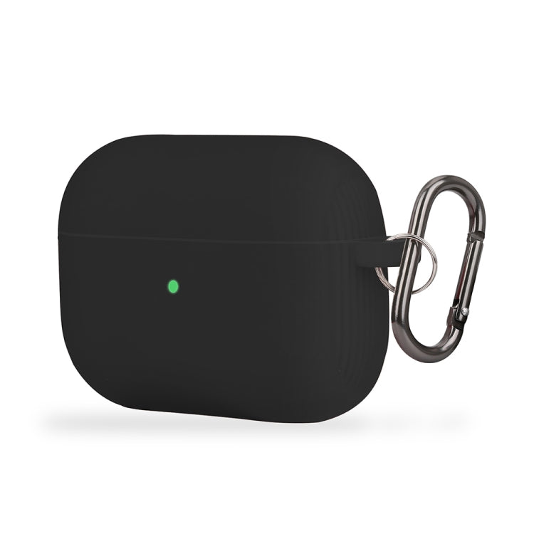For AirPods Pro Conjoined Vertical Texture Silicone Protective Case
