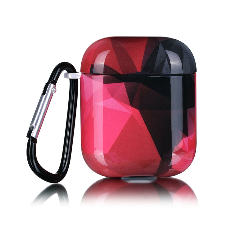 For Airpods 1 / 2 Marble Pattern Wireless Earphone Protective Case