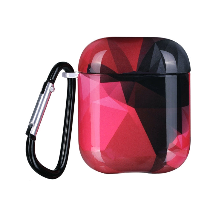 For Airpods 1 / 2 Marble Pattern Wireless Earphone Protective Case