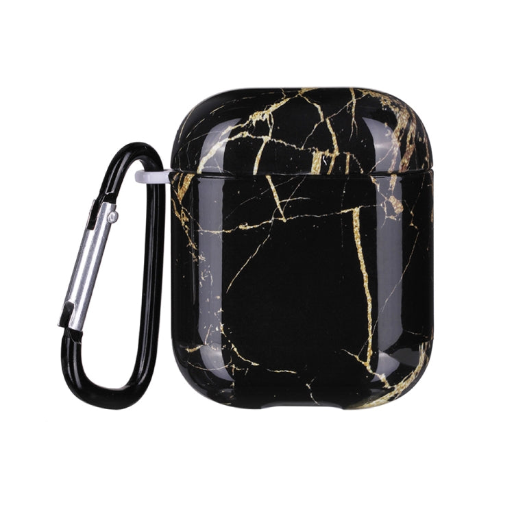For Airpods 1 / 2 Marble Pattern Wireless Earphone Protective Case