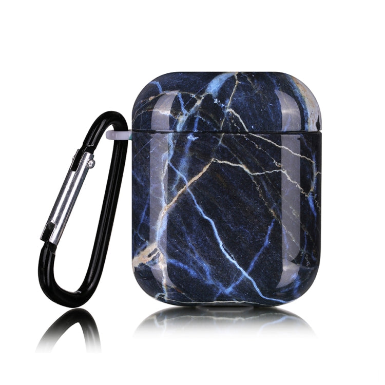 For Airpods 1 / 2 Marble Pattern Wireless Earphone Protective Case
