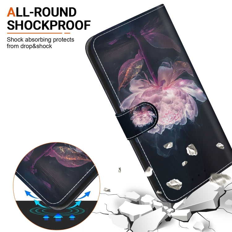 For OPPO A60 4G Crystal Texture Colored Drawing Leather Phone Case