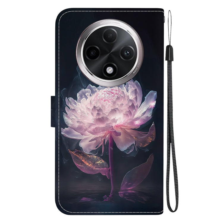 For OPPO A3 Pro 5G Crystal Texture Colored Drawing Leather Phone Case