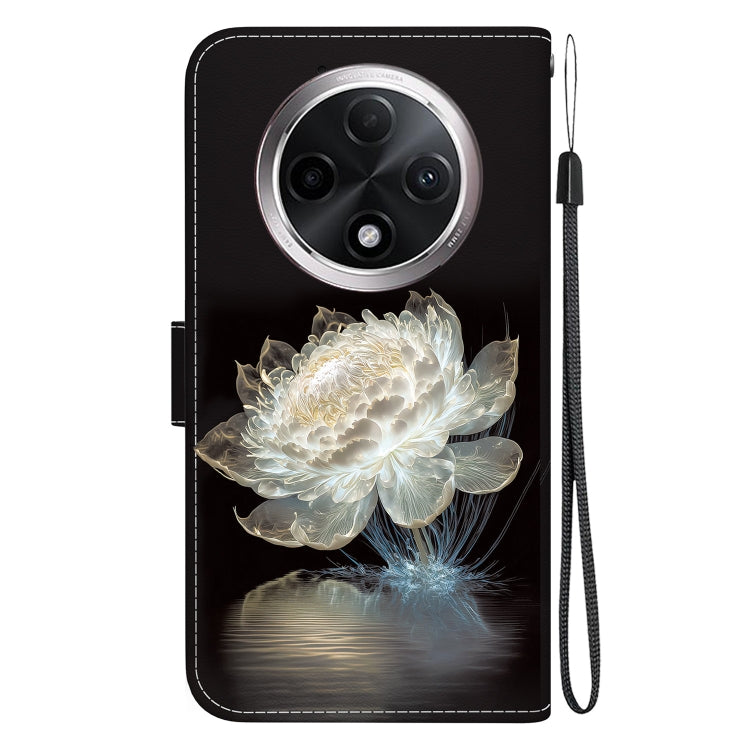 For OPPO A3 Pro 5G Crystal Texture Colored Drawing Leather Phone Case