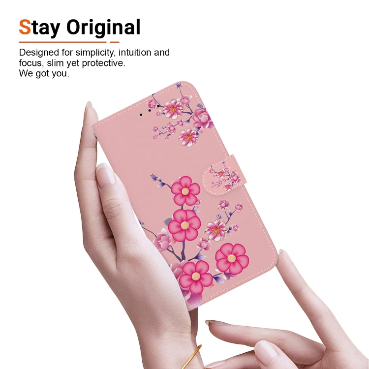 For OPPO A3 Pro 5G Crystal Texture Colored Drawing Leather Phone Case