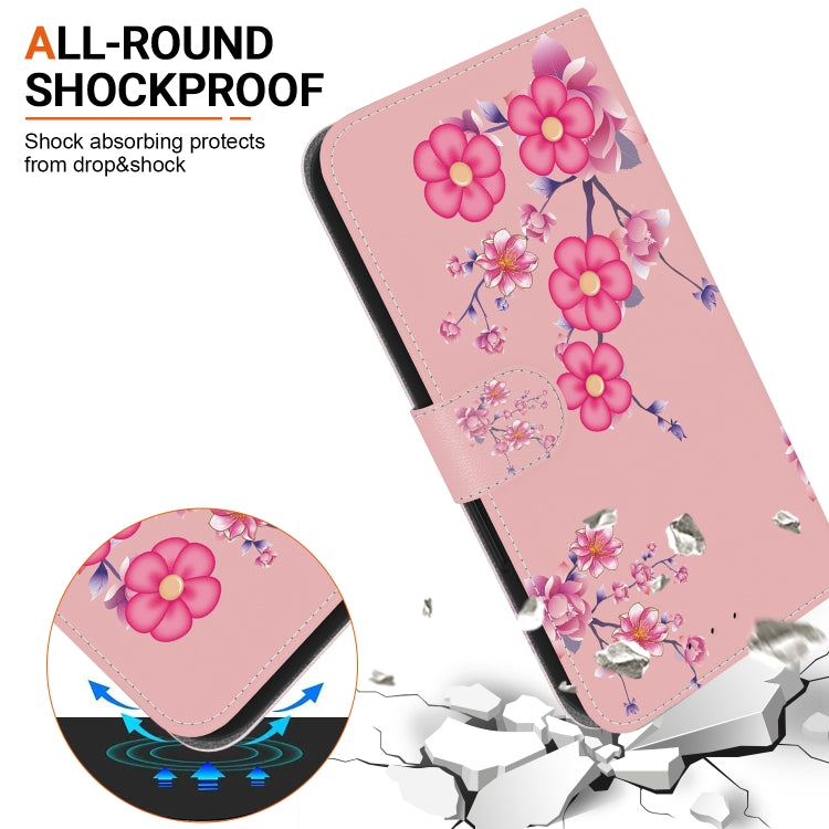 For OPPO A3 Pro 5G Crystal Texture Colored Drawing Leather Phone Case