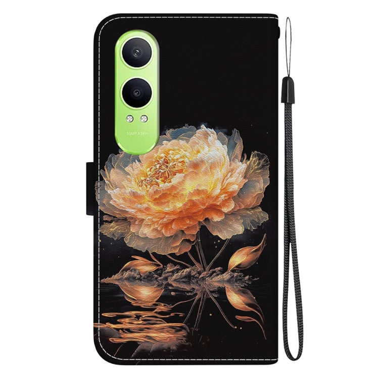 For OPPO K12x Crystal Texture Colored Drawing Leather Phone Case