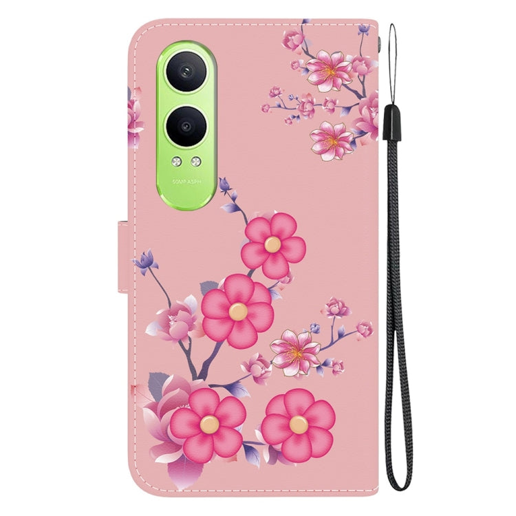 For OPPO K12x Crystal Texture Colored Drawing Leather Phone Case