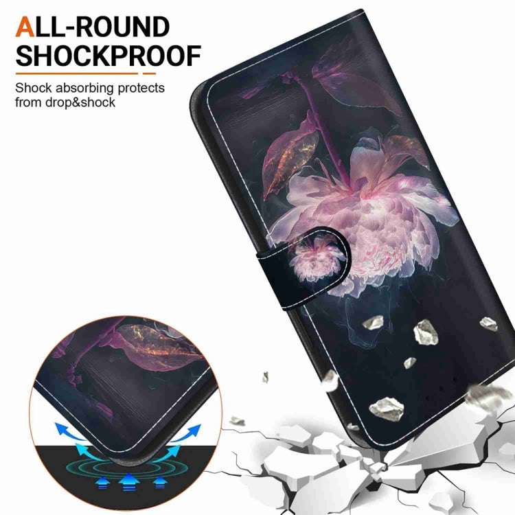 For OPPO Reno12 F 5G Crystal Texture Colored Drawing Leather Phone Case