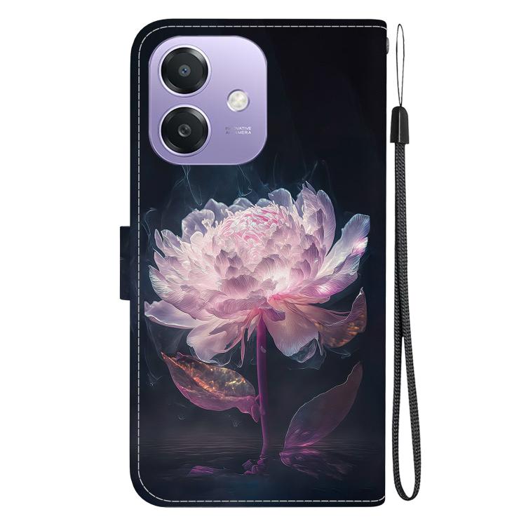 For OPPO A5x 5G / A3 4G / 5G / A3x 4G / 5G Crystal Texture Colored Drawing Leather Phone Case