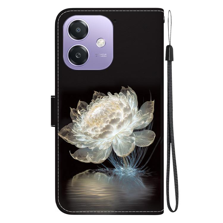 For OPPO A5x 5G / A3 4G / 5G / A3x 4G / 5G Crystal Texture Colored Drawing Leather Phone Case