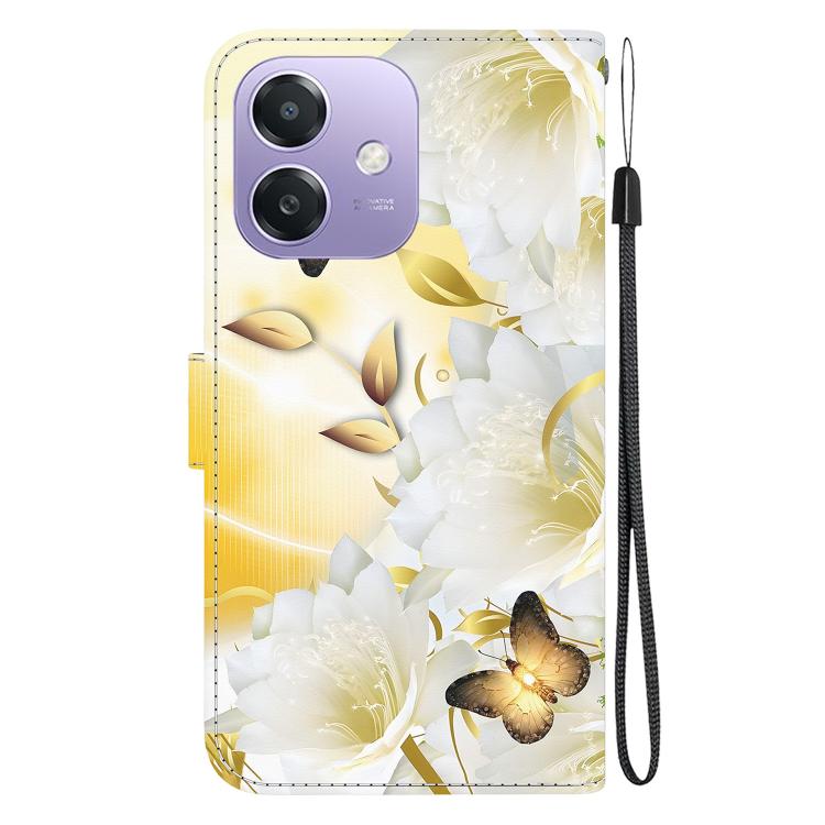 For OPPO A5x 5G / A3 4G / 5G / A3x 4G / 5G Crystal Texture Colored Drawing Leather Phone Case