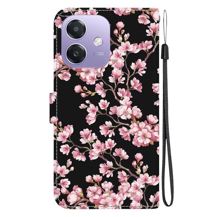 For OPPO A5x 5G / A3 4G / 5G / A3x 4G / 5G Crystal Texture Colored Drawing Leather Phone Case