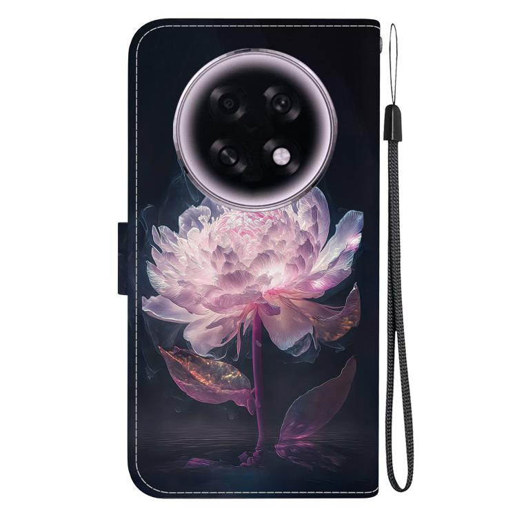 For OPPO A6 GT 5G Crystal Texture Colored Drawing Leather Phone Case