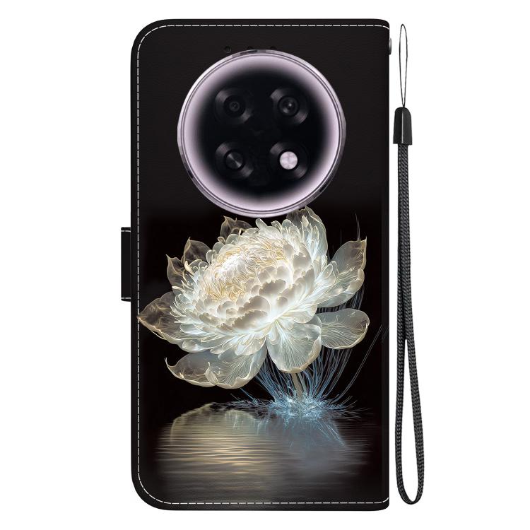 For OPPO A6 GT 5G Crystal Texture Colored Drawing Leather Phone Case