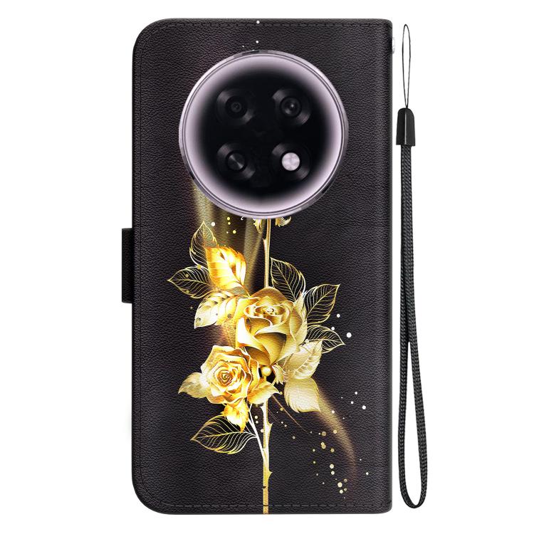 For OPPO A6 GT 5G Crystal Texture Colored Drawing Leather Phone Case