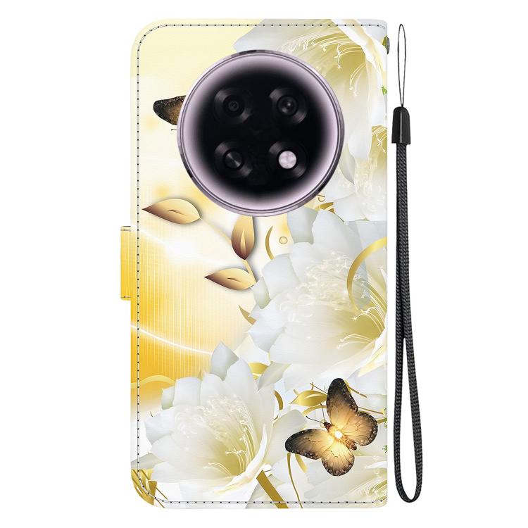 For OPPO A6 GT 5G Crystal Texture Colored Drawing Leather Phone Case