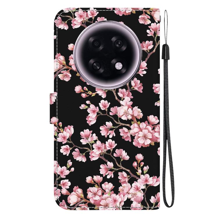 For OPPO A6 GT 5G Crystal Texture Colored Drawing Leather Phone Case