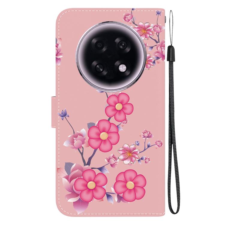 For OPPO A6 GT 5G Crystal Texture Colored Drawing Leather Phone Case