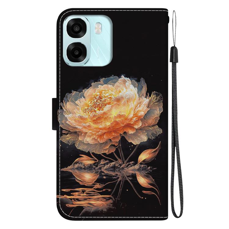 For OPPO A6 / A6s / A6t / A6x 4G / 5G Global Crystal Texture Colored Drawing Leather Phone Case