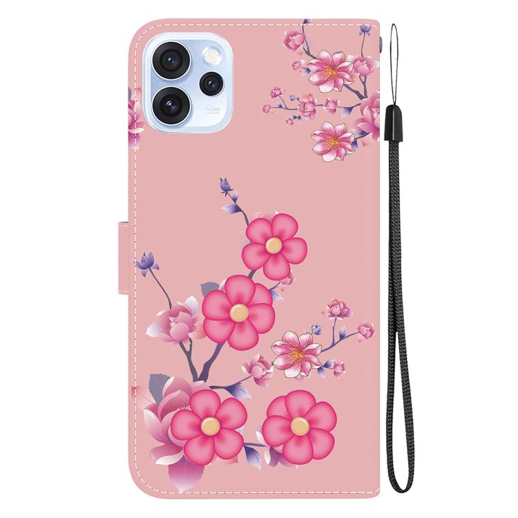 For OPPO Reno15 Pro 5G / Reno15 Pro Mini 5G Crystal Texture Colored Drawing Leather Phone Case