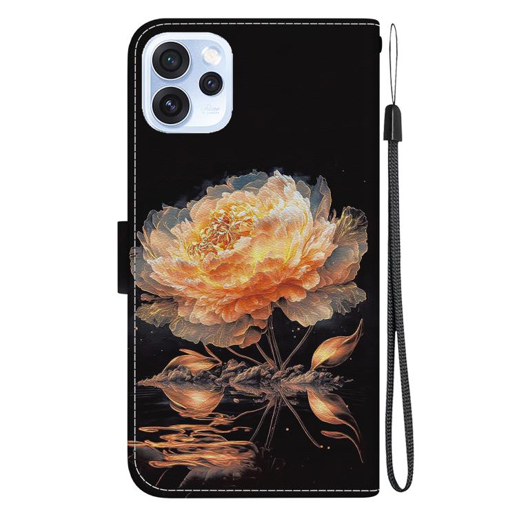 For OPPO Reno15 Pro Max 5G / Reno15 Pro India Crystal Texture Colored Drawing Leather Phone Case