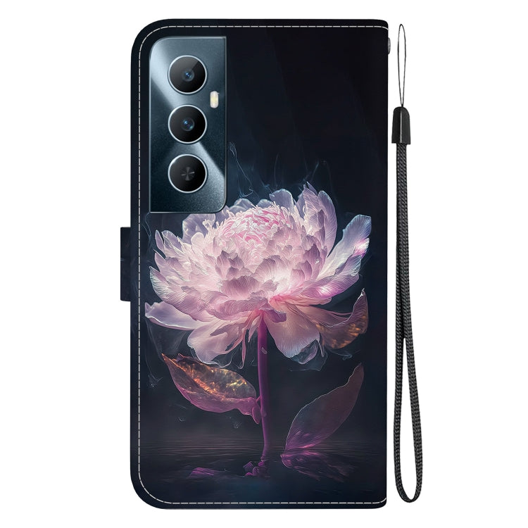 For Realme C65 4G Crystal Texture Colored Drawing Leather Phone Case