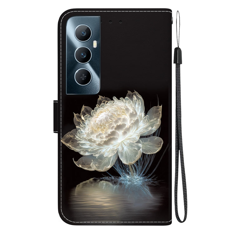 For Realme C65 4G Crystal Texture Colored Drawing Leather Phone Case