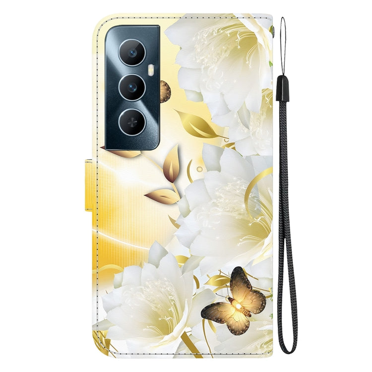For Realme C65 4G Crystal Texture Colored Drawing Leather Phone Case