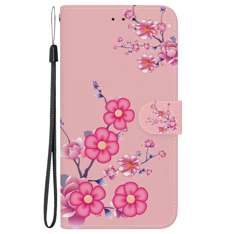 For Realme C65 4G Crystal Texture Colored Drawing Leather Phone Case