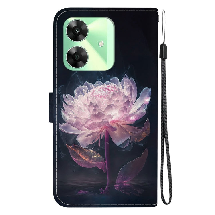 For Realme C61 / C63 / Note 60 Crystal Texture Colored Drawing Leather Phone Case