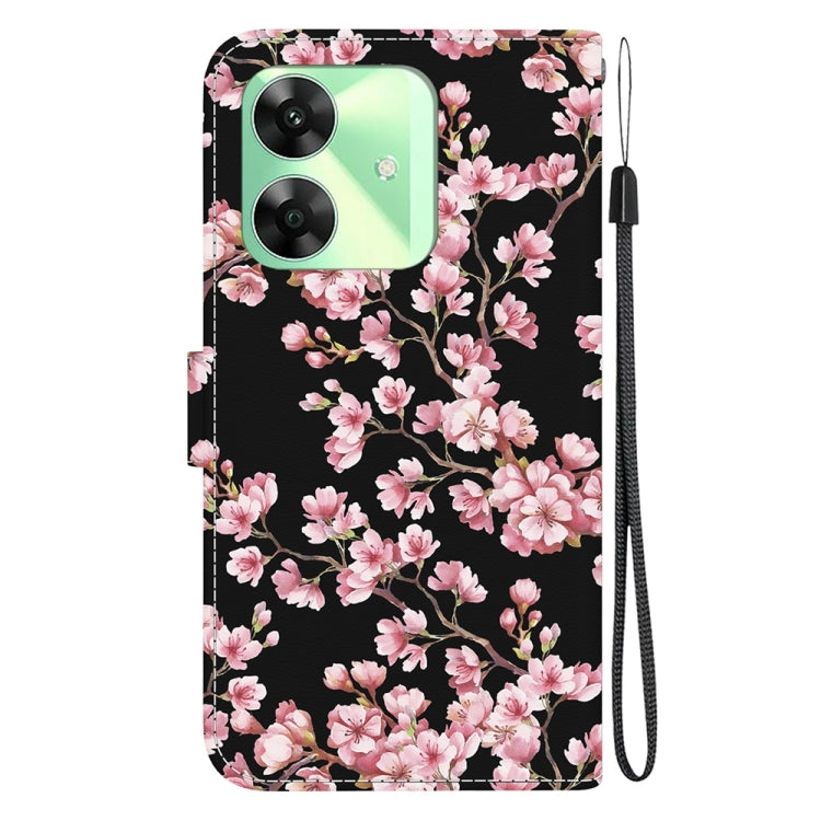 For Realme C61 / C63 / Note 60 Crystal Texture Colored Drawing Leather Phone Case