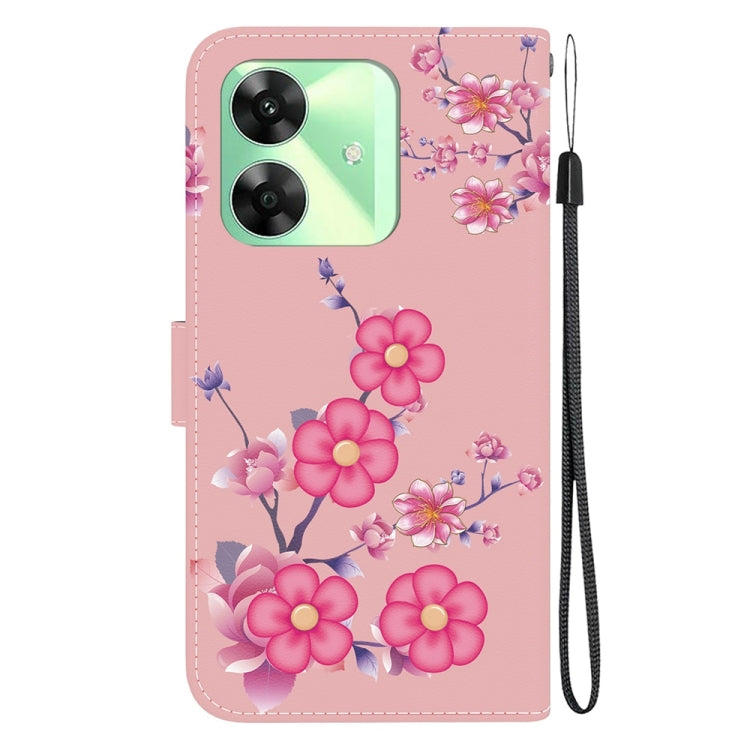 For Realme C61 / C63 / Note 60 Crystal Texture Colored Drawing Leather Phone Case