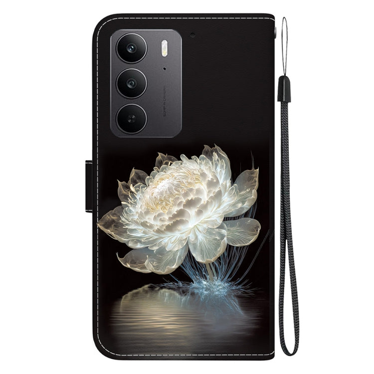 For Realme C75 Crystal Texture Colored Drawing Leather Phone Case