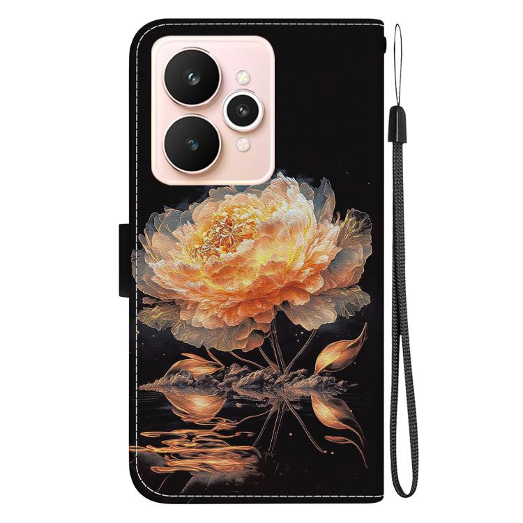 For Realme 15 5G / Realme 15 Pro 5G Crystal Texture Colored Drawing Leather Phone Case