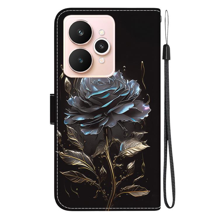 For Realme 15 5G / Realme 15 Pro 5G Crystal Texture Colored Drawing Leather Phone Case
