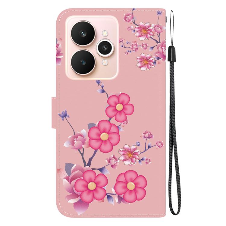For Realme 15 5G / Realme 15 Pro 5G Crystal Texture Colored Drawing Leather Phone Case