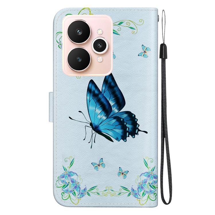 For Realme 15 5G / Realme 15 Pro 5G Crystal Texture Colored Drawing Leather Phone Case