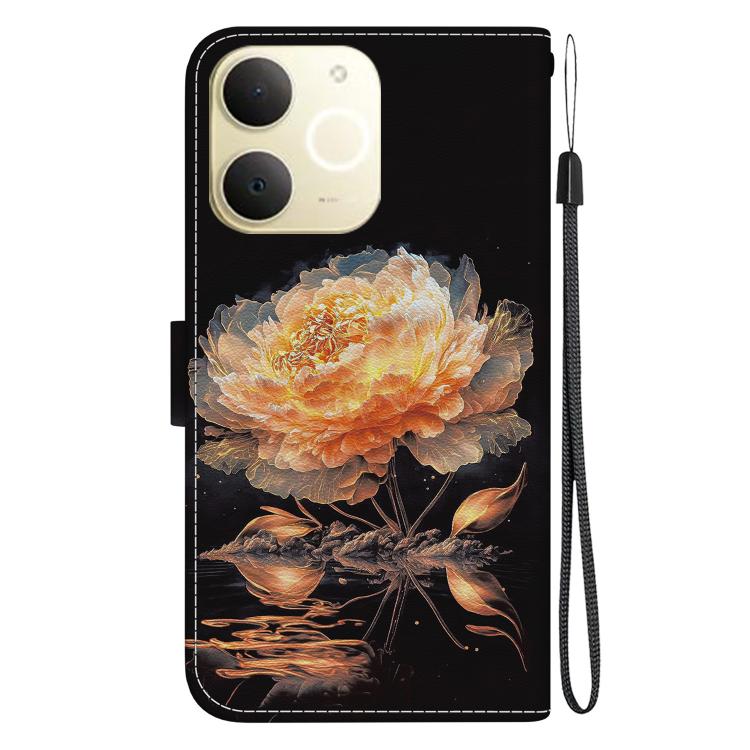 For Realme Narzo 80 Lite 4G / C71 India Crystal Texture Colored Drawing Leather Phone Case
