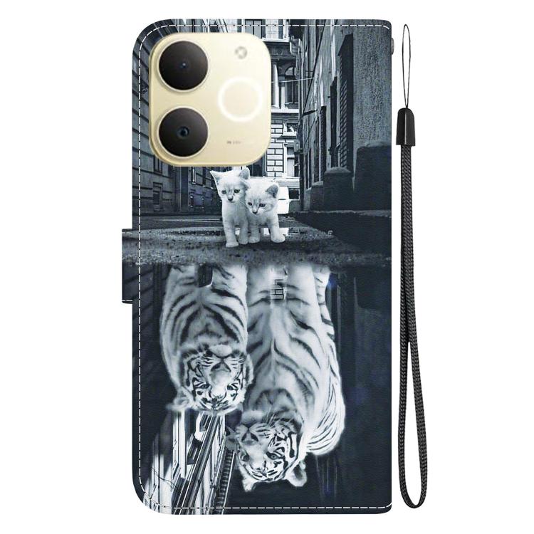 For Realme Narzo 80 Lite 4G / C71 India Crystal Texture Colored Drawing Leather Phone Case