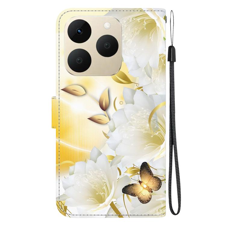 For Realme 15T 5G Crystal Texture Colored Drawing Leather Phone Case