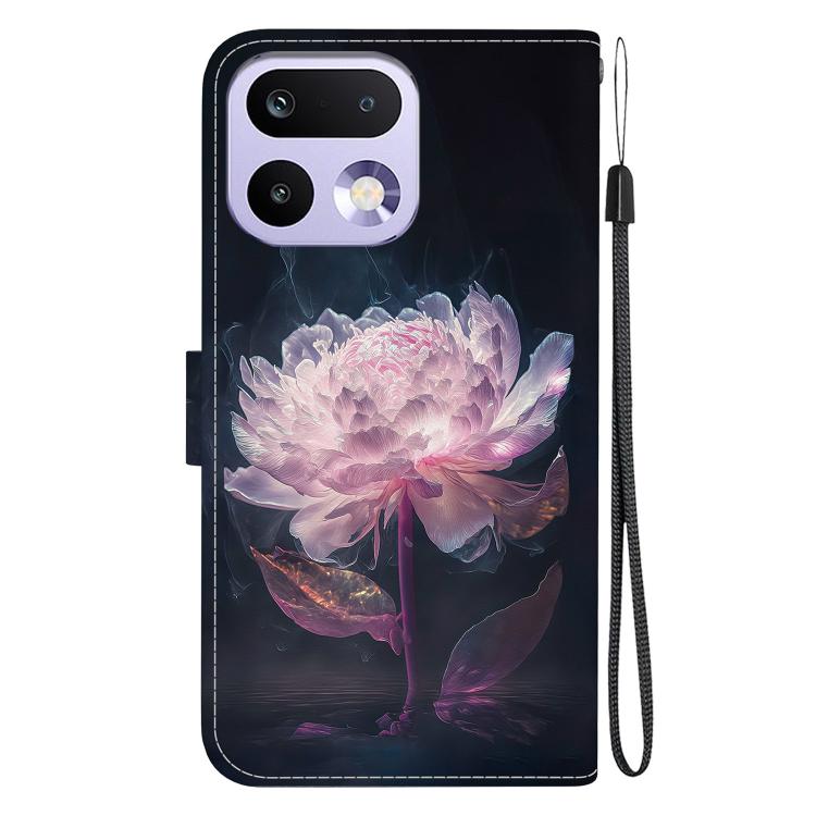 For Realme 16 Pro 5G Crystal Texture Colored Drawing Leather Phone Case