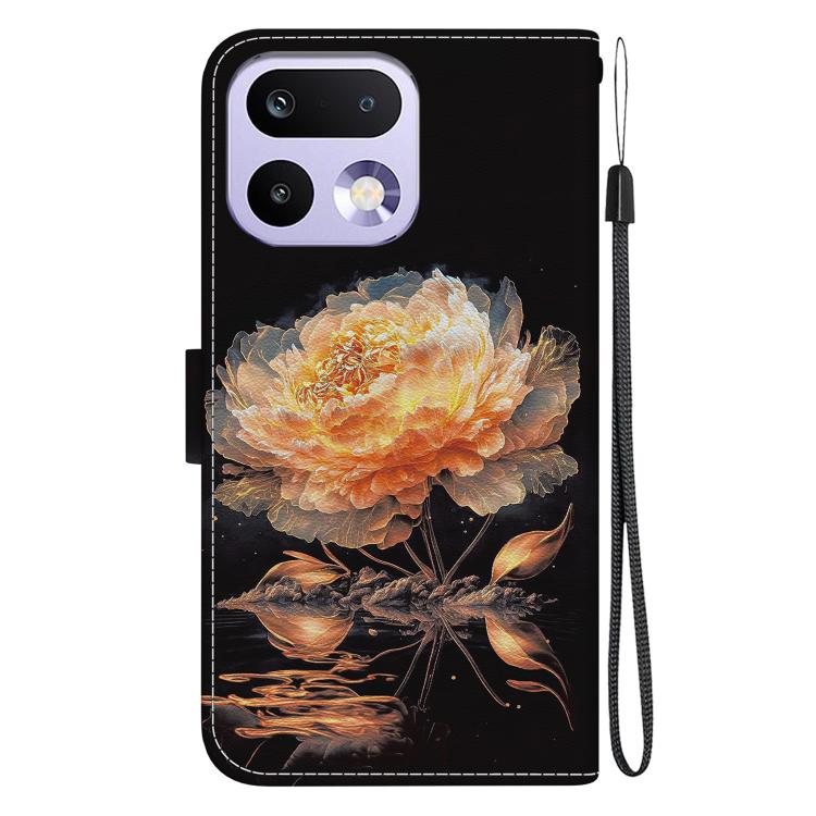 For Realme 16 Pro 5G Crystal Texture Colored Drawing Leather Phone Case