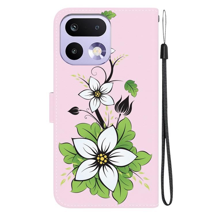 For Realme 16 Pro 5G Crystal Texture Colored Drawing Leather Phone Case