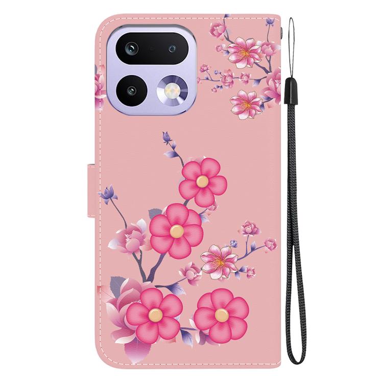 For Realme 16 Pro 5G Crystal Texture Colored Drawing Leather Phone Case